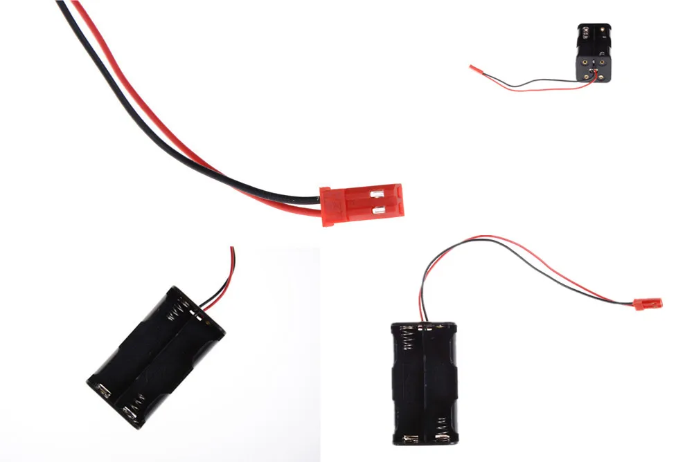 Приемник Батарея пакет Чехол Коробка батарейки AA 4 шт. JST разъем вставить отсек