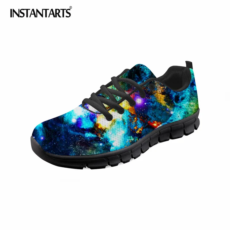 

INSTANTARTS Galaxy Star/Мужская сетчатая обувь с принтом; Модная удобная мужская обувь; Повседневные кроссовки на шнуровке; Легкая обувь на плоской по...