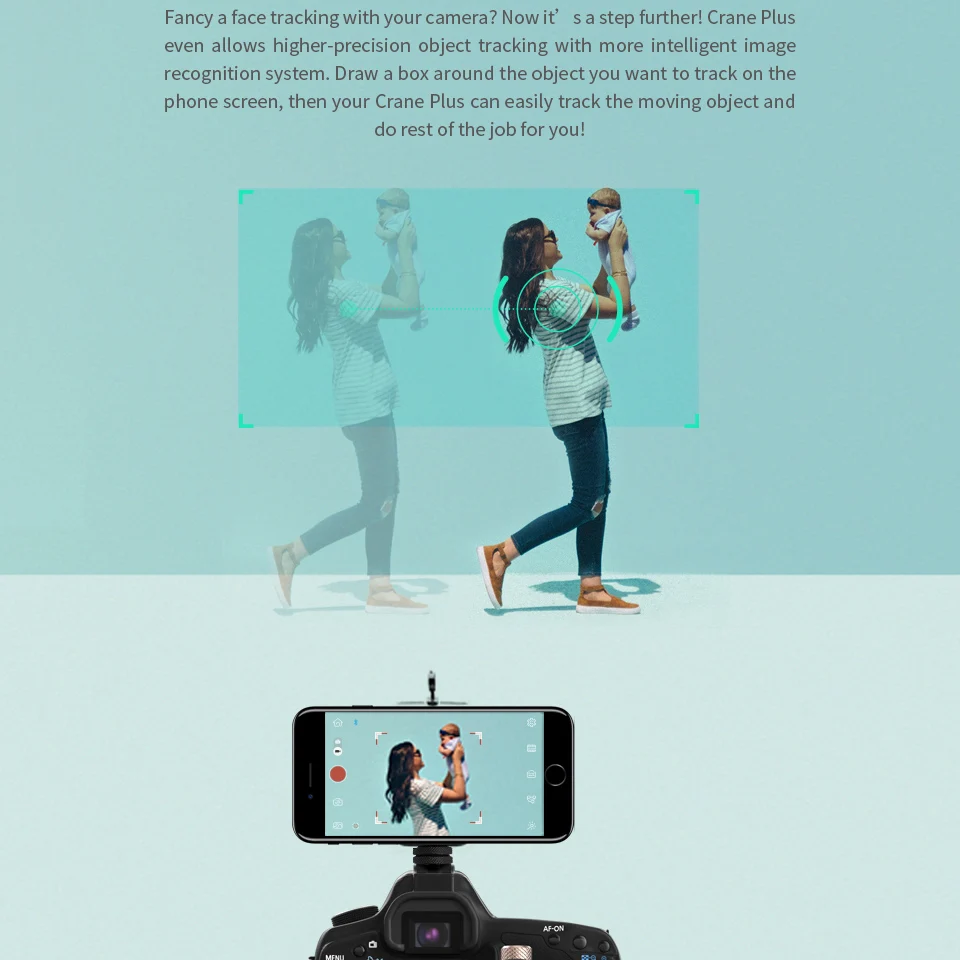 Стабилизатора ZHIYUN Crane Plus 3-осевая Быстрый баланс моторизованный карданный вал Для беззеркальных Камера цифровых зеркальных однообъективных камер, Поддержка 2,5 кг POV режим ручной