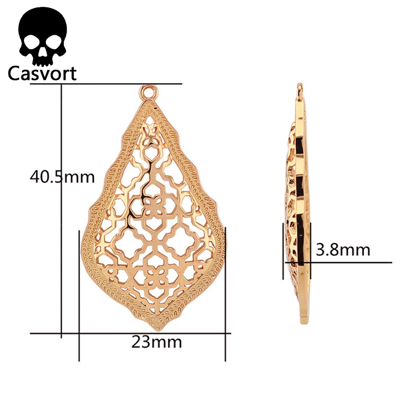 Женские серьги-подвески Casvort современные серьги цвета розового золота ювелирные
