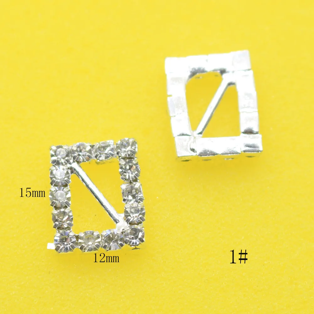 10 шт./компл. разнообразные стразы пряжки приглашения свадебные ленты слайдер