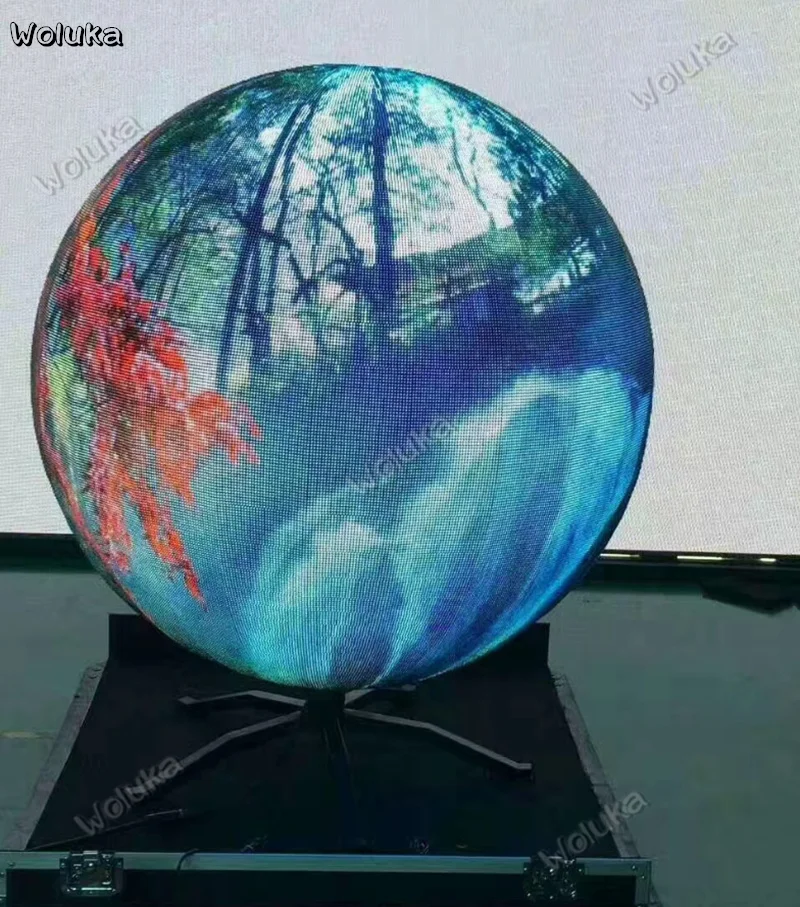 Custom LED irregular display soft and hard screen semi-soft P6 diameter 1.5m CD50 W03 | Освещение