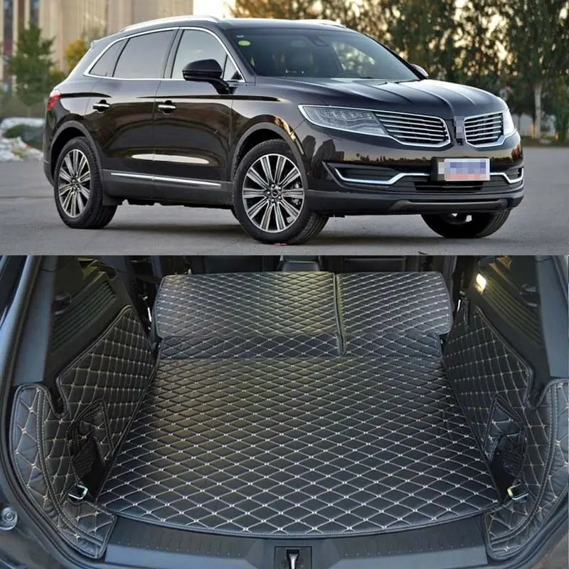 

Full Covered Seat Pad Cargo Box Trunk Floor Mat Carpet Liner For Lincoln MKX