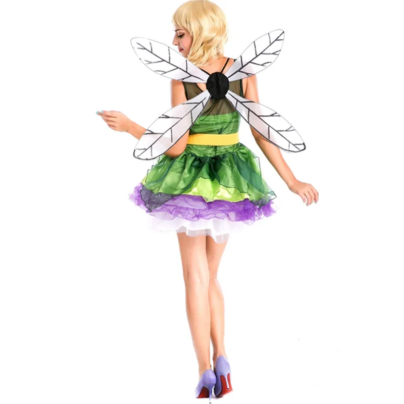 Чудесное сказочное платье принцессы зеленый костюм на Хэллоуин для