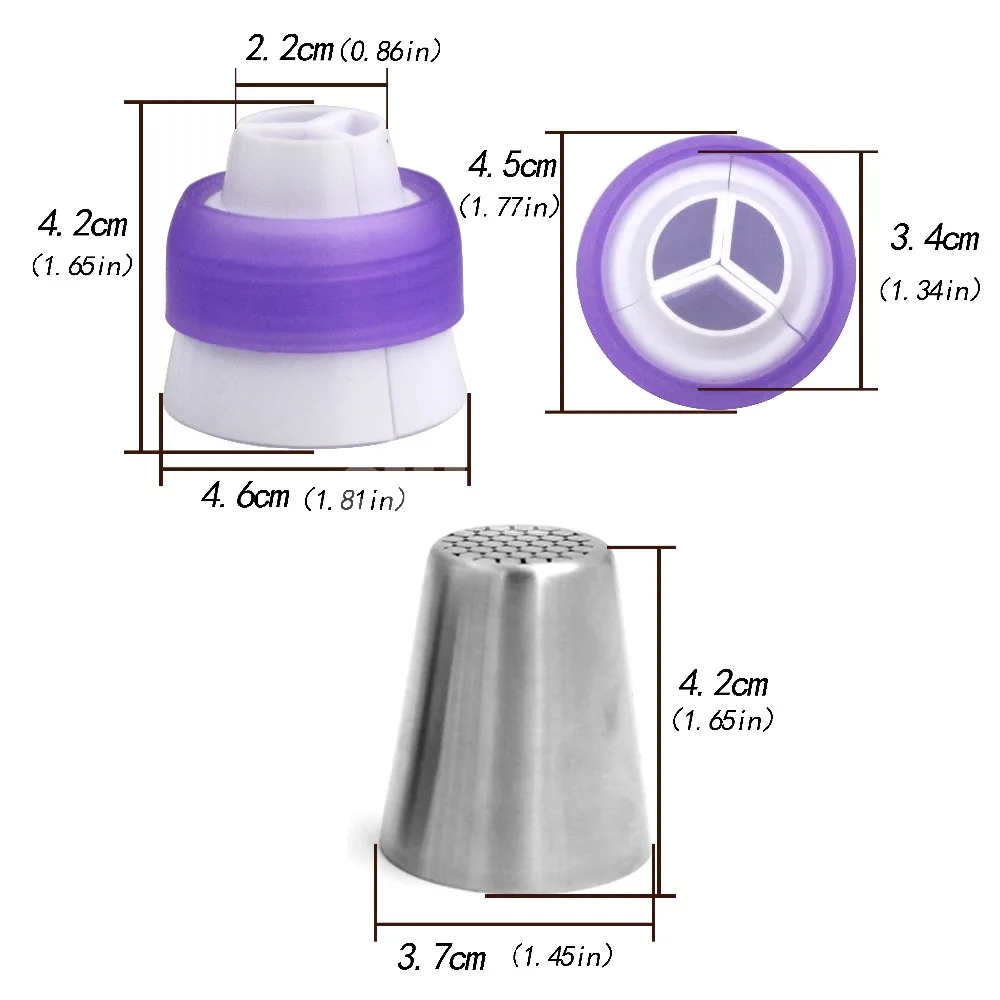 Набор насадок из нержавеющей стали 11 шт. русская насадка для выпечки инструменты
