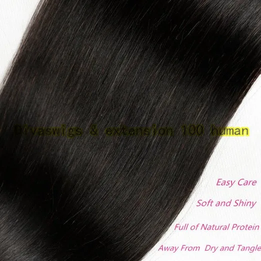 Lace Closure Straight Brazilian Coarse Italian Yaki Hair 4x4 Top Bleached KnotsLace Front Closures With Baby |