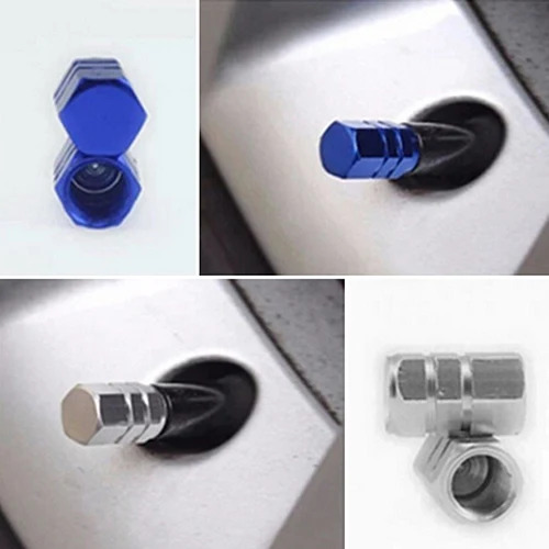 Necessity 4Pcs Aluminum Tire Wheel Rims Stem Air Valve Caps Tyre Cover Car Truck Bike | Автомобили и мотоциклы
