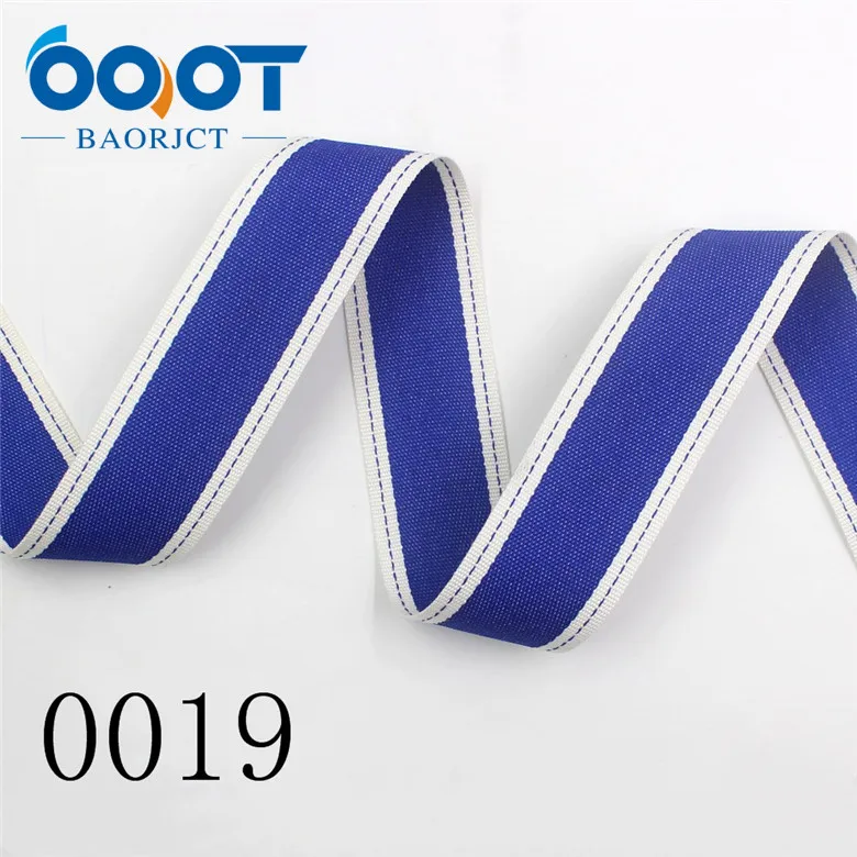 OOOT BAORJCT I-19712-1597, 25/38 мм 10 ярдов двусторонний комплект из двух без рукавов с трапециевидным силуэтом и цветными полосками в ленты, поделка бант повязка на голову подарочная упаковка МАТЕРИАЛЫ - Цвет: I-19712-1614