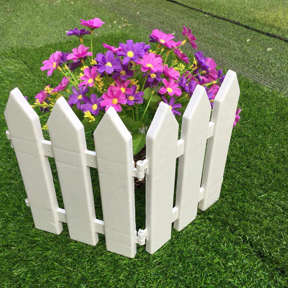 Простое в использовании домашнее украшение для сада внутренняя установка забор