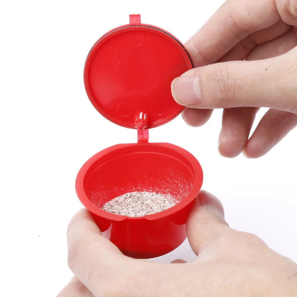 5 шт. многоразового Dolce Gusto Кофе Capsule нержавеющая сталь вскрытия комплект Nescafe Дольче Gusto многоразового пользования Capsula Дольче Густо шапки фильтр