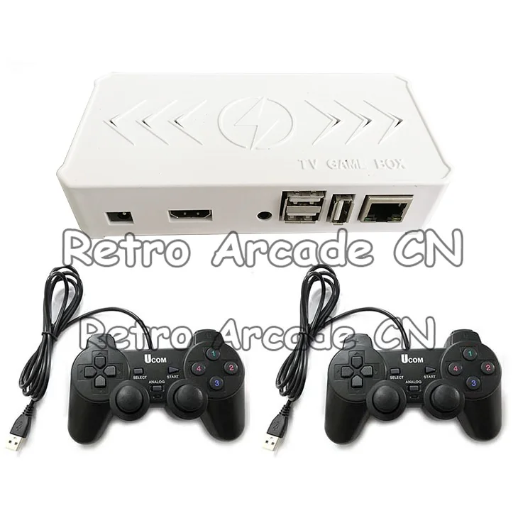 Аркадная игра/SEGA/Mario/Game Boy/MSX/NEO GEO/8000 в 1 ТВ игровая приставка с двумя USB джойстиками HDMI к телевизору