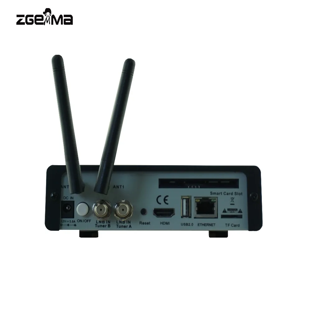 3 шт./лот ZGEMMA H9.2S E2 Linux 4K UHD спутниковый ресивер с DVB S2X + двойной тюнер 300 Мбит/с WIFI