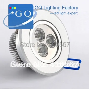 Бесплатная доставка 7 Вт Светодиодная потолочная лампа точечная AC85 ~ 265 В