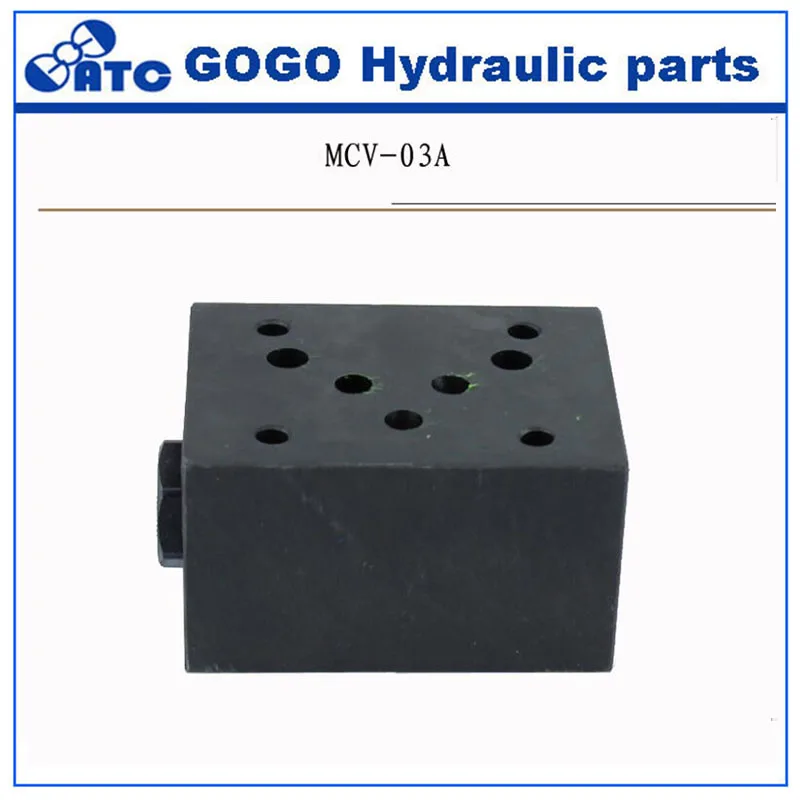 Модульный обратный клапан дроссельной заслонки серии GOGO MCV 03|check valve|valve check3 check valve
