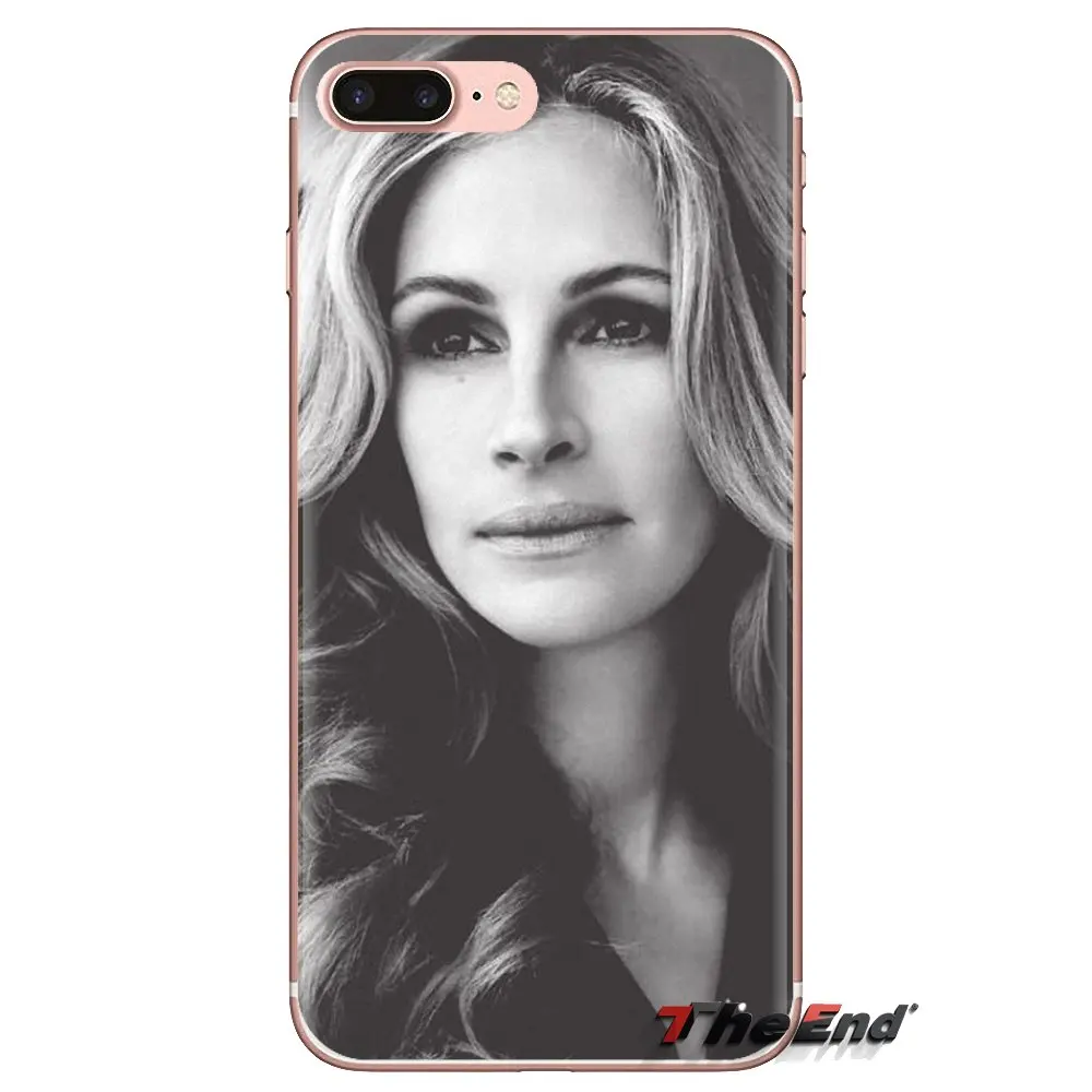 Для LG G3 G4 Mini G5 G6 G7 Q6 Q7 Q8 Q9 V10 V20 V30 X Power 2 3 K10 K4 K8 2017 TPU Прозрачный чехол Julia Roberts волосы и