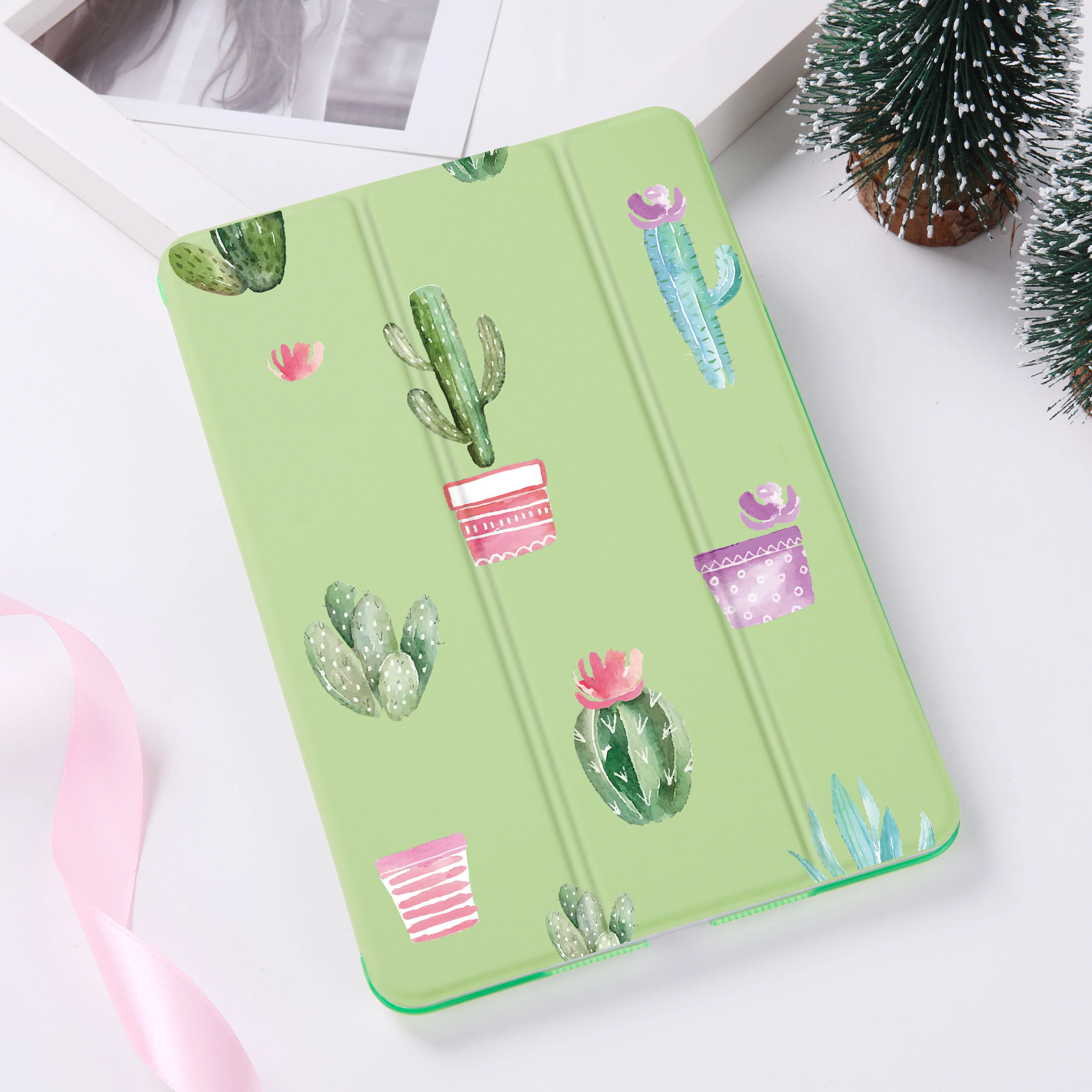 Милый Магнит Moon Cactus для iPad Mini 5 4 3 2 1 чехол планшета Air ipad 7th Generation Case Ipad pro 11 2020|Чехлы
