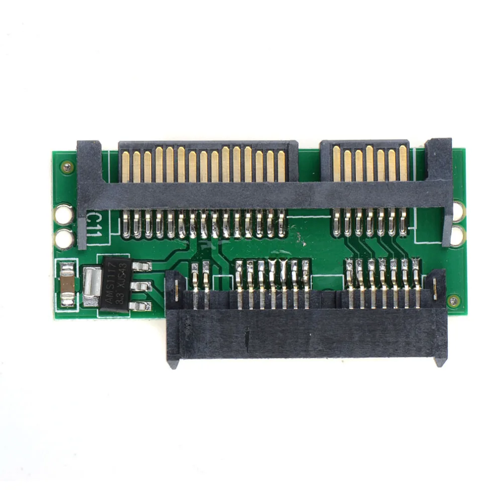 

Pro 1.8 Micro MSATA SSD TO 7+15 2.5 inch SATA Adapter Converter Card Board