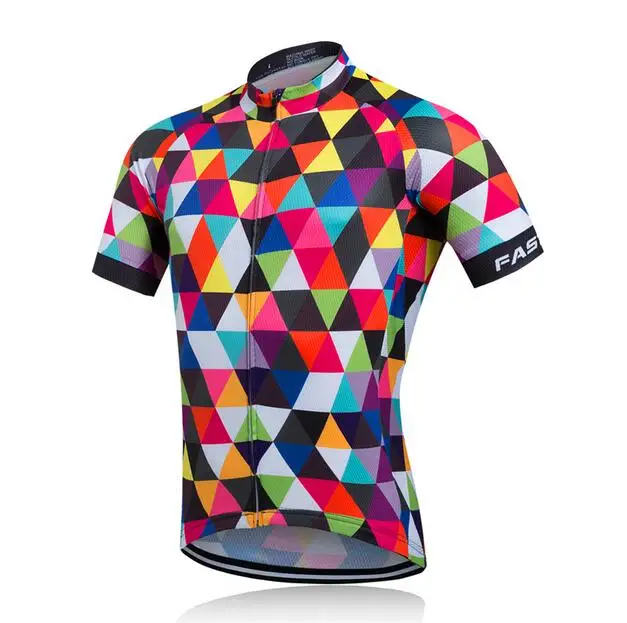 Fastcute велосипед носить одежду с коротким Майо Roupa Ropa де Ciclismo Hombre Verano высокое