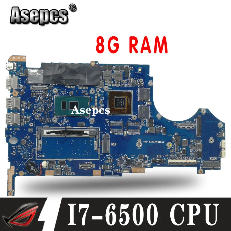 UX560UX Материнская плата For Asus UX560 UX560U UX560UQK UX560UQ материнская для ноутбука