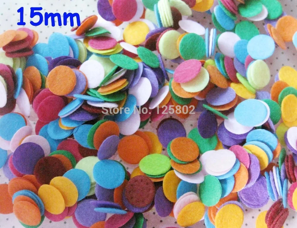 Круглые войлочные тканевые накладки аксессуары патчи PS027 круглые прокладки 15 мм