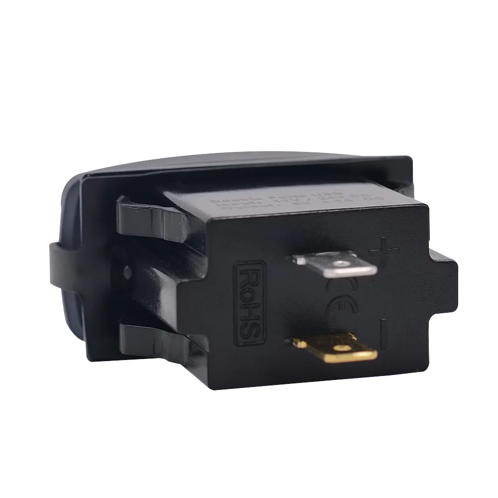 AOSHIKE автомобильное зарядное устройство с двойным USB интерфейсом 5 в 2 1 А