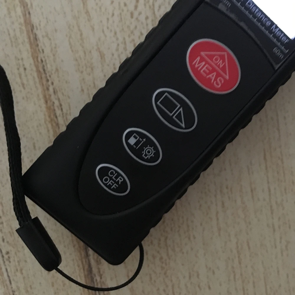 40 м 131ft черный цвет Мини Размер Портативный дальномер лазерный цифровой Лазерная