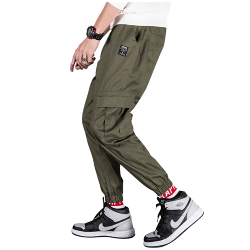 Мужские брюки карго камуфляжные шаровары яркого цвета с карманами армейский