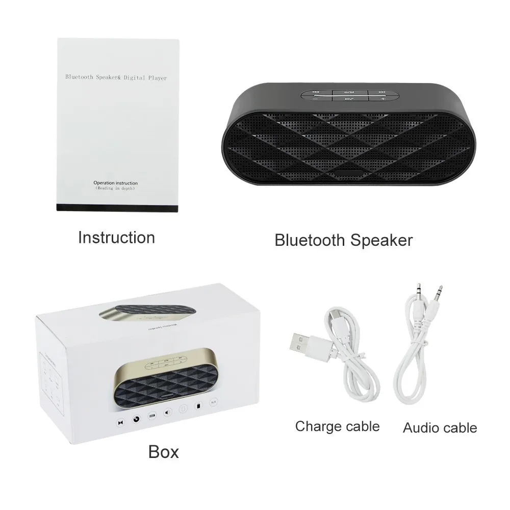 CHYI мини Беспроводной Bluetooth Динамик портативный динамик Бушующие бас с полный