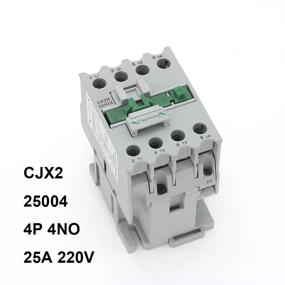 LC1D 25004 25A 220V 240V AC Contactor CJX2 Type 4 Pole NO | Обустройство дома