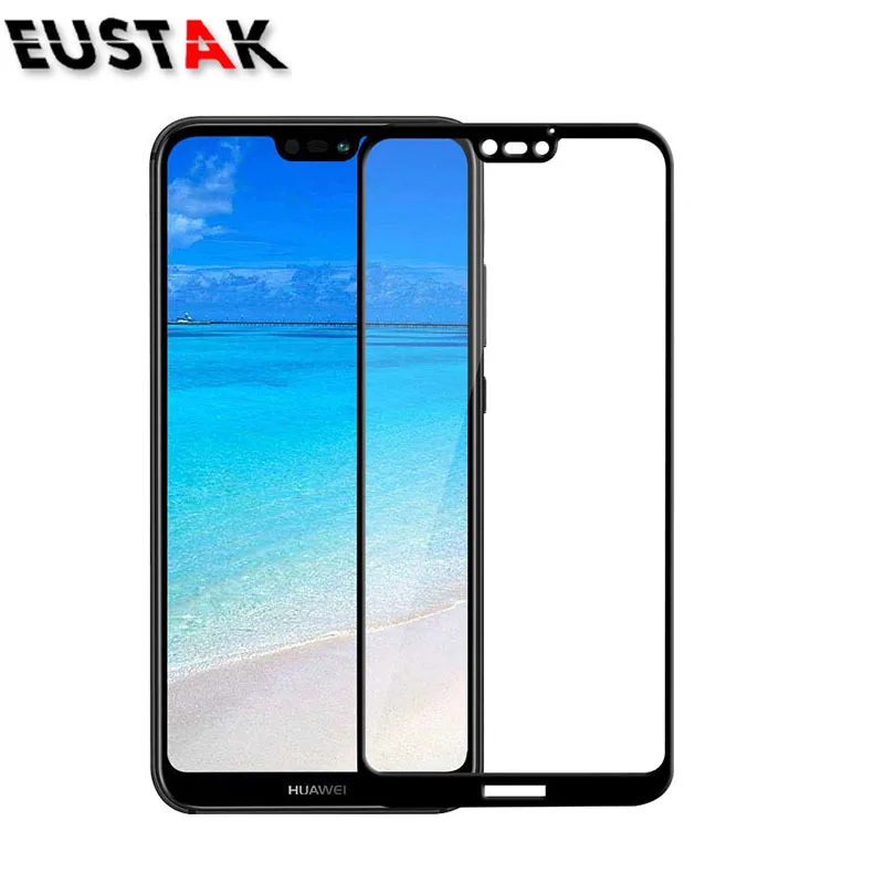9H Full Coverage Tempered Glass for Huawei P 20 lite Protective NOVA 3E Screen Protector | Мобильные телефоны и