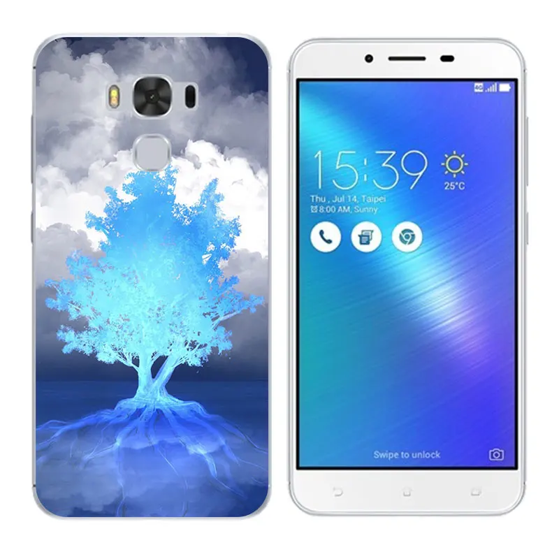 Чехол для ASUS Zenfone 3 Max ZC553KL чехол принт пианино Мягкие силиконовые сумки Fundas zc553kl