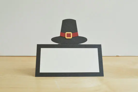 День Благодарения Турция-тыква-лист-осень палатки место карты свадебные детские