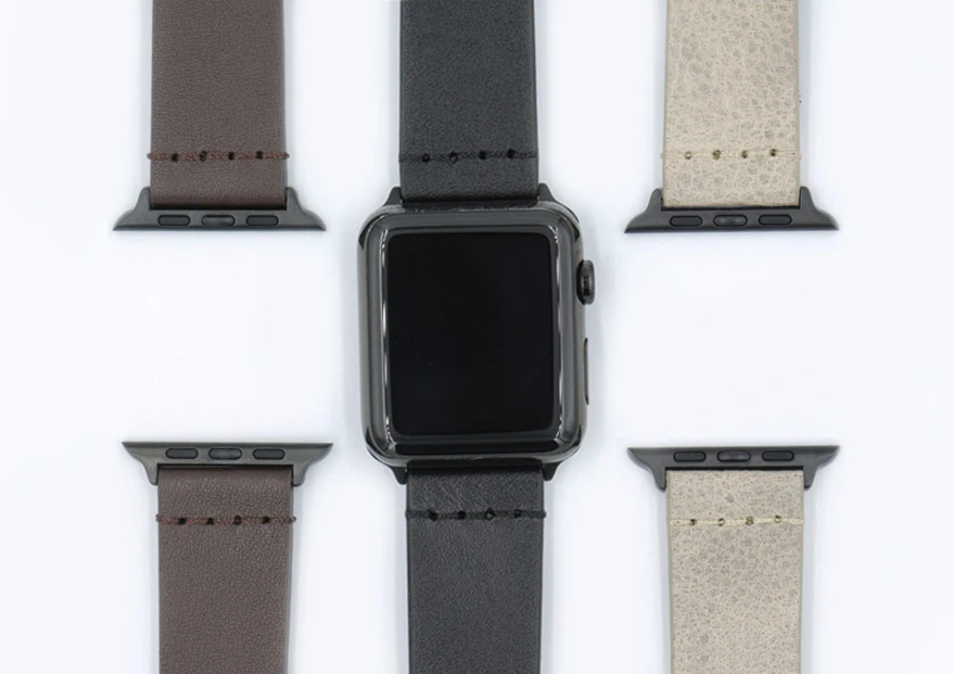 Ремешок URVOI для apple watch series 3/2/1 из мягкой телячьей кожи ремешок iwatch удобный