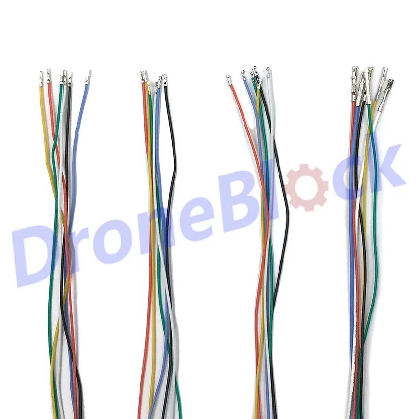 Фото 24 шт. JST GH1.25 предварительно обжимные кабели 10 см 6 цветов Pixhawk2 Pixhack Pixhawk4 EDGE PXFmini силиконовый провод №2