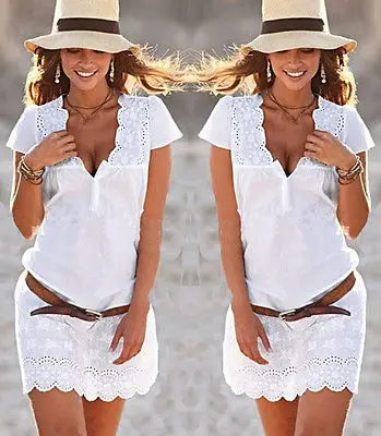 2017 2015 женское сексуальное кружевное вечернее мини платье с коротким рукавом для