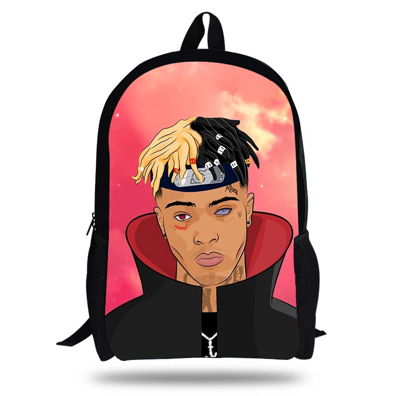CALOPAKER Xxxtentacion с принтом персонажа Детский мягкий рюкзак для путешествий школьные
