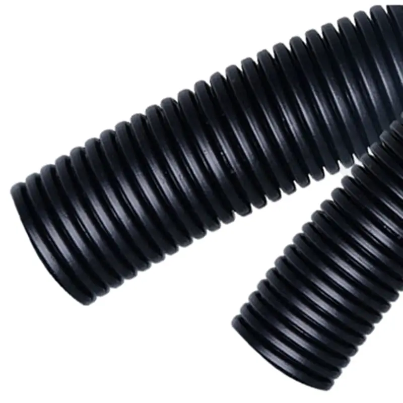 100 Ft 3/8 inch Split Wire Loom Conduit Polyethylene Tubing Black Color Sleeve Tube | Обустройство дома