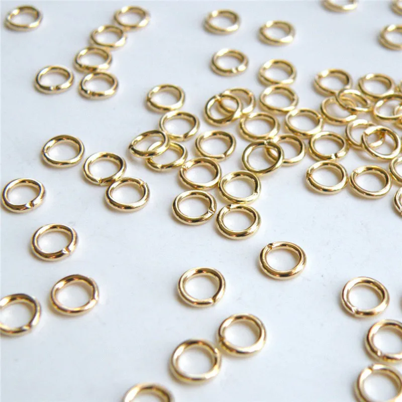Соединительные кольца для ювелирных изделий разрезное кольцо крючки из ожерелья