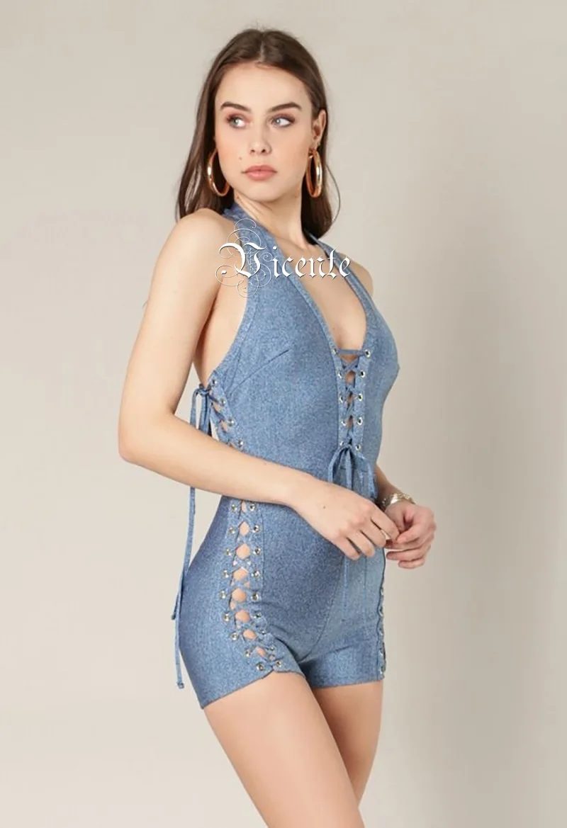 Vicente HOT 2019 новый шикарный дизайн на шнуровке сексуальный v образный вырез без