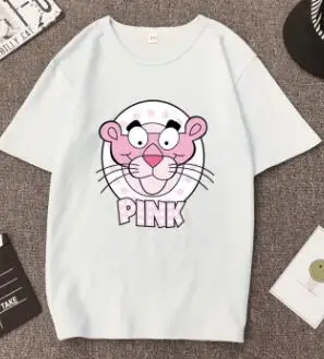 Женская футболка 2019 летнее женское платье Топ Ulzzang Harajuku мультфильм короткий