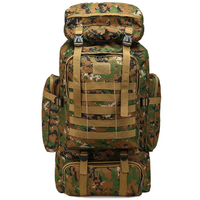 Army Green 80L рюкзак для охоты, кемпинга, альпинизма, унисекс, для путешествий, для улицы, спортивные сумки, рюкзаки, уличный рюкзак - Цвет: Army Green
