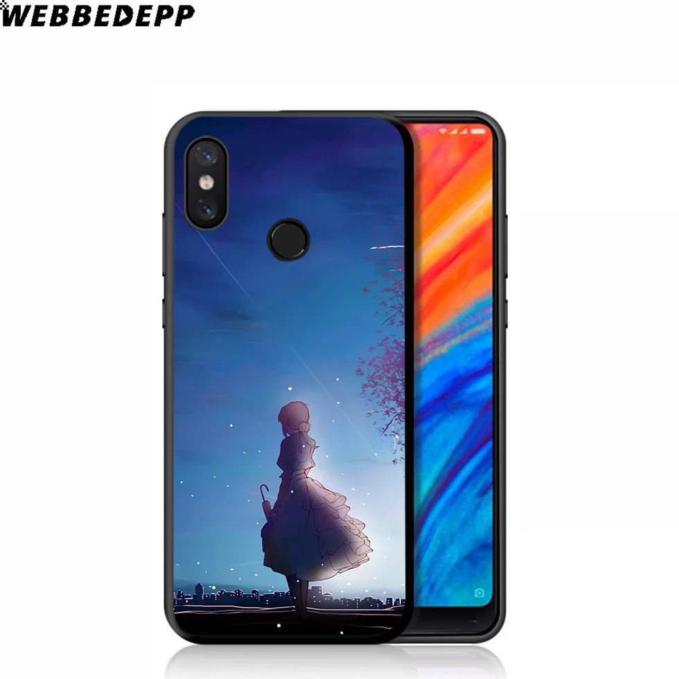 Мягкий чехол WEBBEDEPP Violet Evergarden Anime для Xiaomi Mi 9T 9 8 SE 6 A1 A2 A3 Lite MiA1 MiA2 MiA3 F1 MAX 3 Mi8 CC9E CC9 |