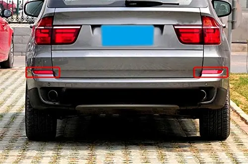 Хромированная задняя противотуманная фара для BMW X5 E70 2011 2013|Хромирование| |