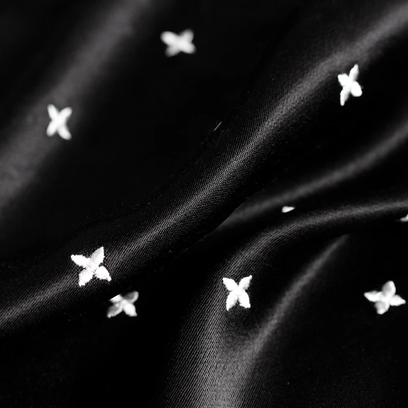 Перламутровые белые цветы жаккардовые переплетения сатин хлопок 100% материалы