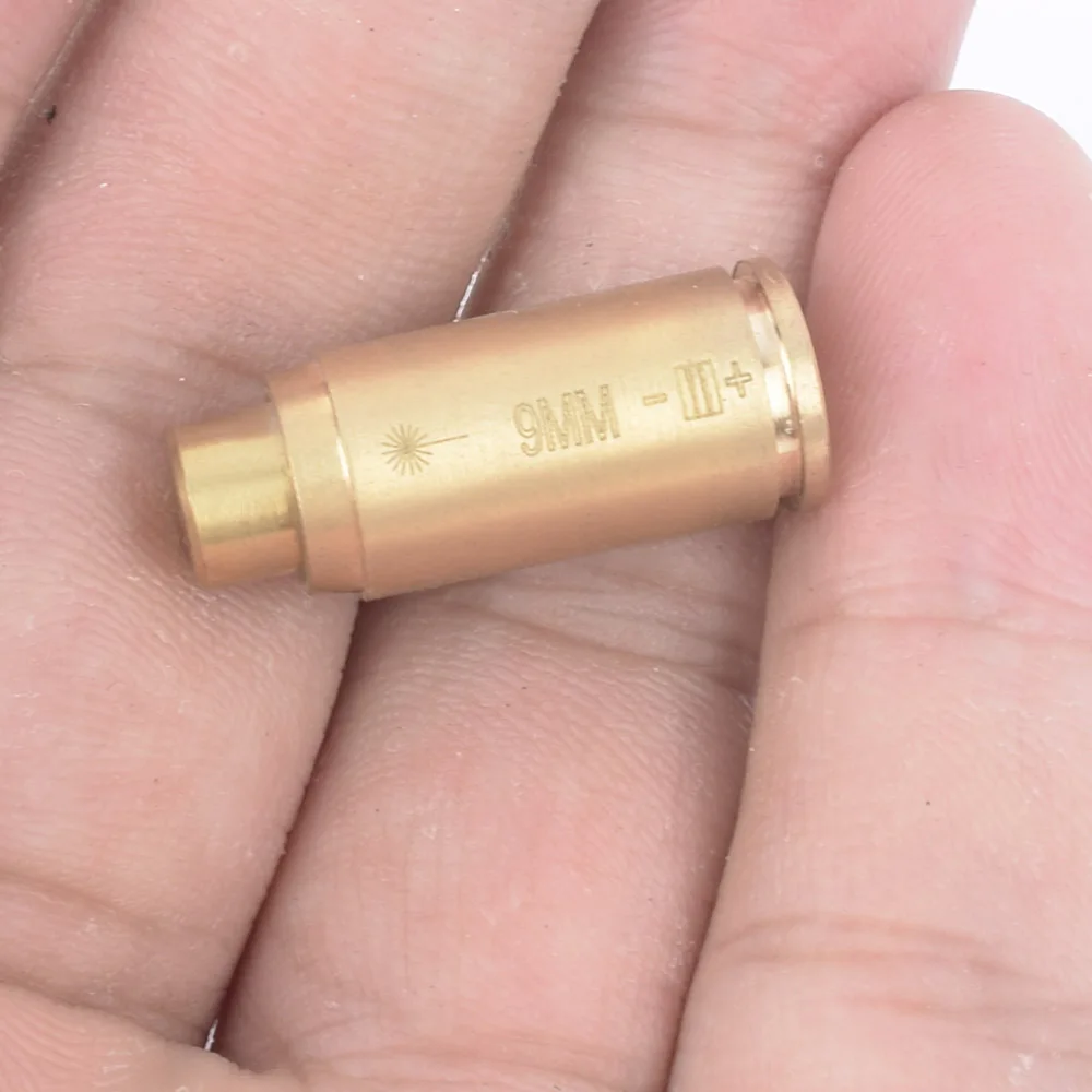 WIPSON лазерный картридж Диаметр прицел красный лазерный Boresight Boresighter латунь - Цвет: Розовый