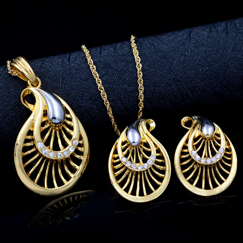 Sunny Jewelry сплав глаза феи кубический цирконий модные ювелирные изделия 2020 женское