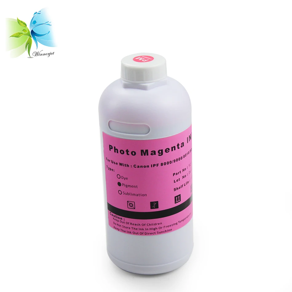 Winnerjet 8 liters/lot PFI-701 water based pigment ink for Canon IPF8000s IPF9000s 8000S 9000S printing refill | Компьютеры и офис