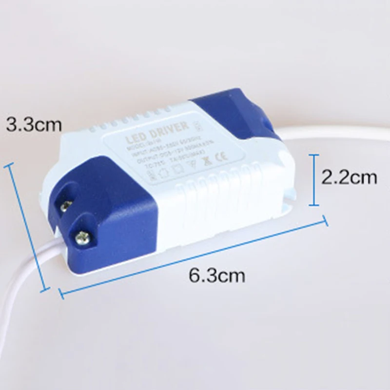 Светодиодный адаптер светильник 1 шт. источник питания трансформатора для