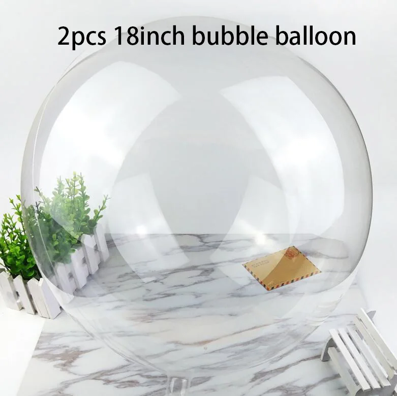 2pcs 18inch bobo Чернильные синие латексные шары Металлические Синие фольгированные воздушные шары надувные свадебные украшения воздушный шар с надписью "Happy Birthday" Вечерние воздушные шары - Цвет: 2pcs 18inch bobo