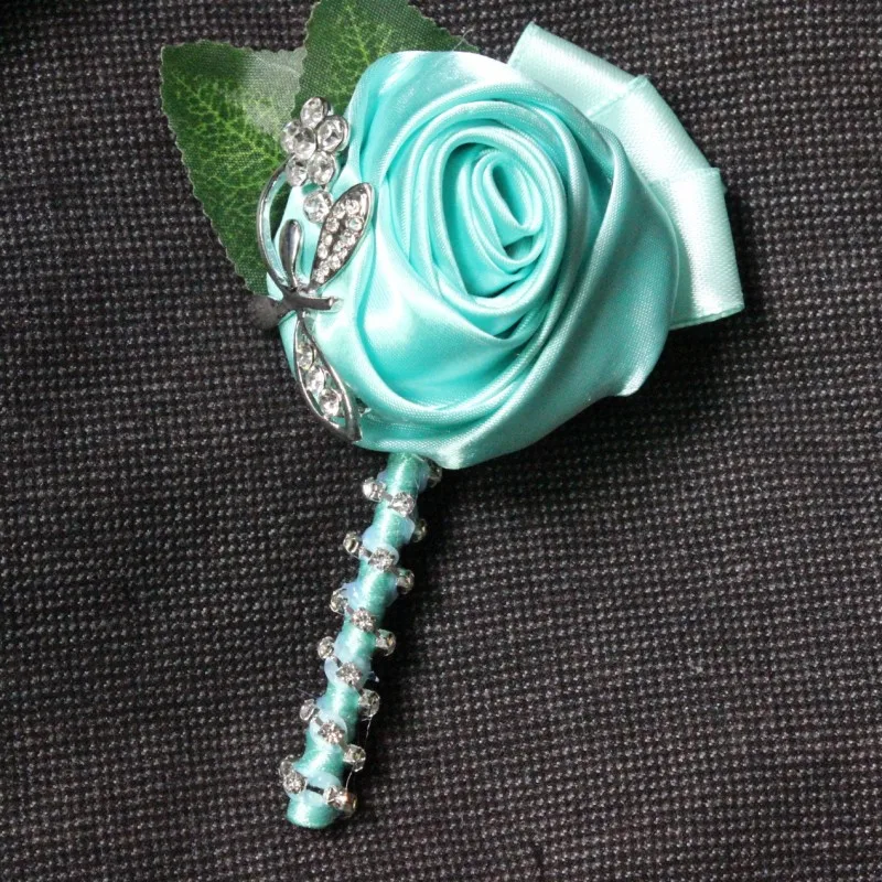 Роскошный свадебный цветок бутоньерка для Жениха Лучший человек корсаж шафера